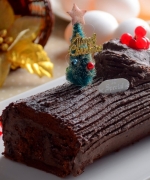 聖誕柴薪蛋糕（樹幹蛋糕）